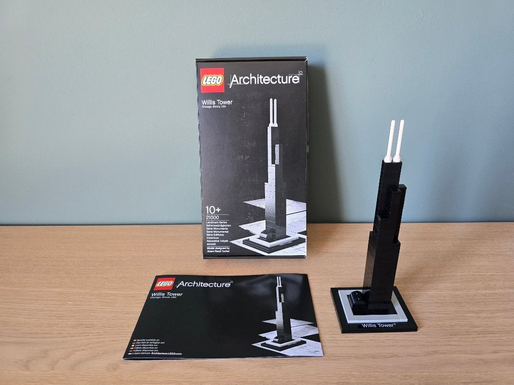 Lego Architecture 21000 Willis Tower / Toren, Compleet, Lego, Architecture, Ophalen of Verzenden