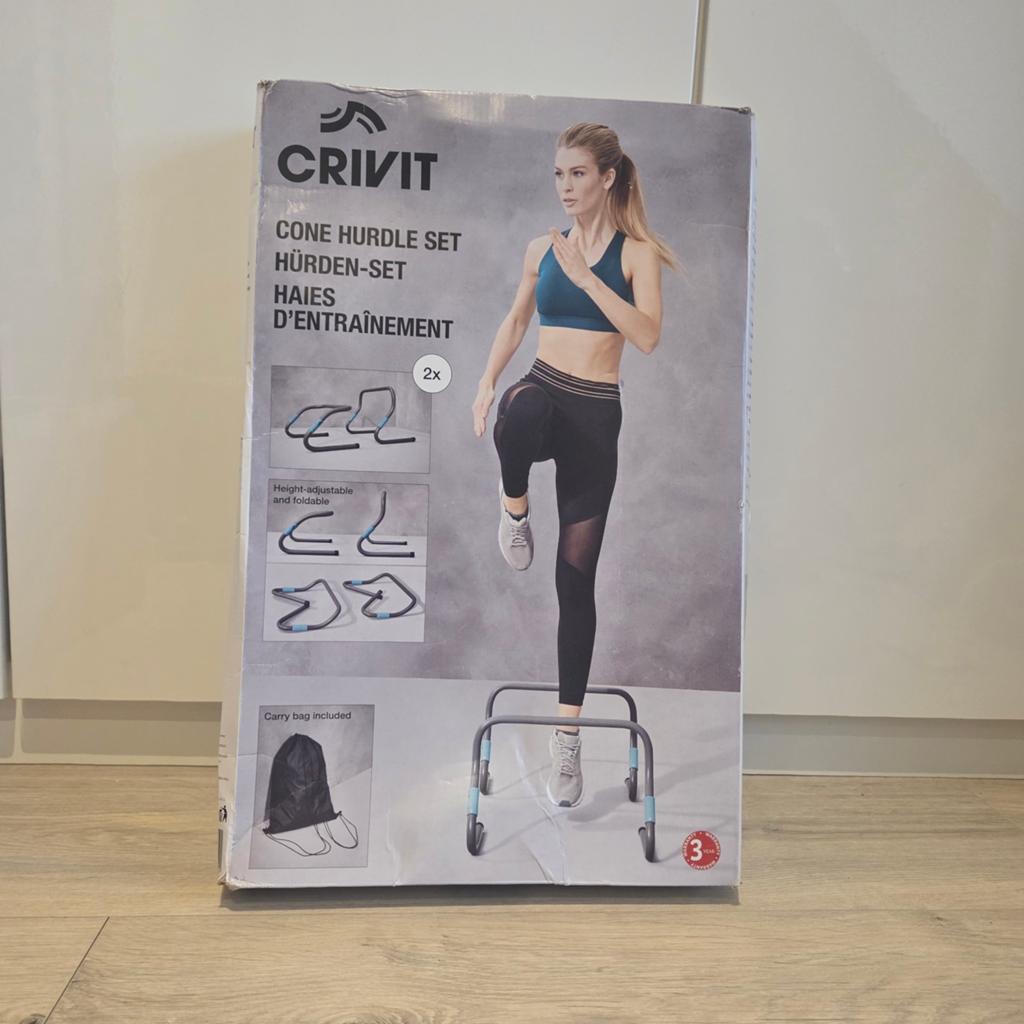 Crivit Kegelhordenset - Verstelbaar en Opvouwbaar, Ophalen, Nieuw