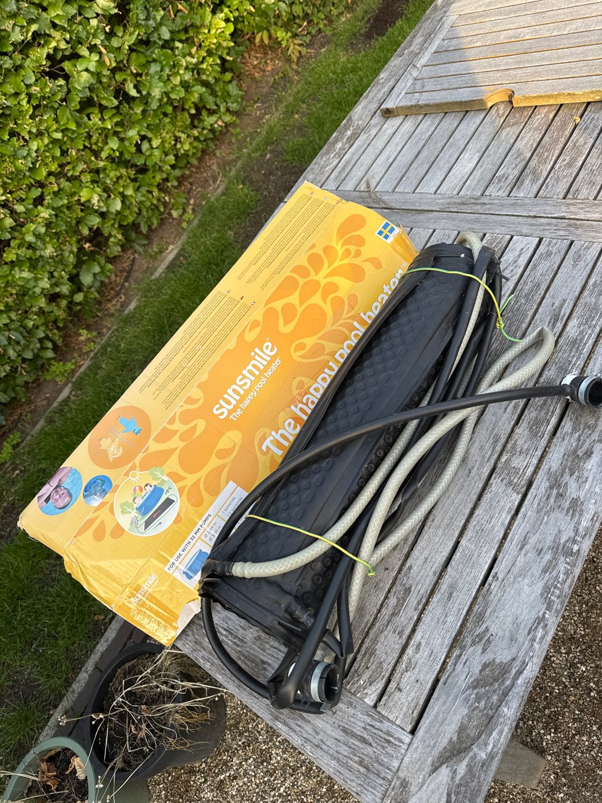 Sunsmile Zwembad verwarmer Solar Heater Verwarm je zwembad!, Tuin en Terras, Zwembad-toebehoren, Ophalen of Verzenden, Gebruikt