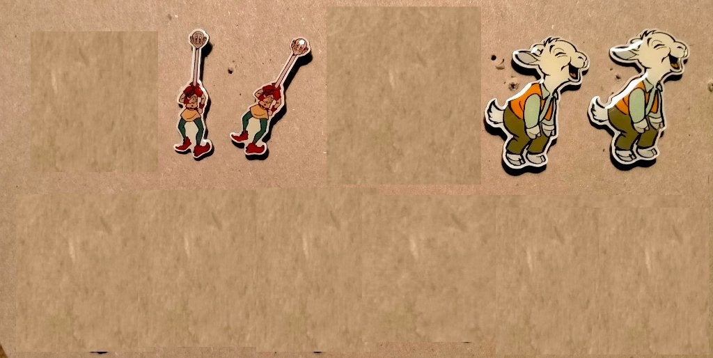 Efteling Sprookjesboom Langnek Geitje pin pins, Verzenden, Zo goed als nieuw, Overige typen