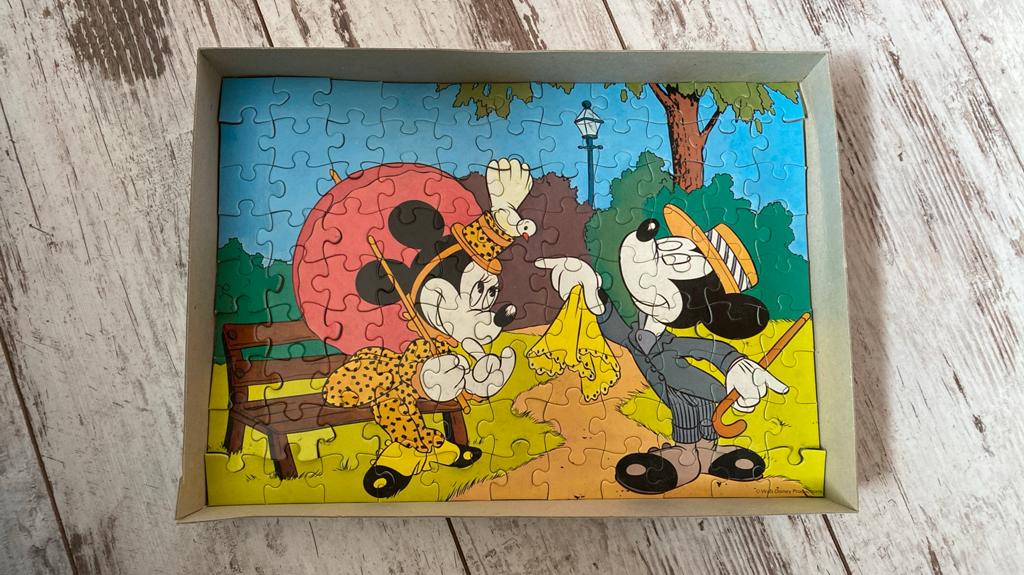 Puzzel Mickey mouse . Walt Disney, Verzamelen, Disney, Gebruikt, Overige typen, Mickey Mouse, Ophalen of Verzenden
