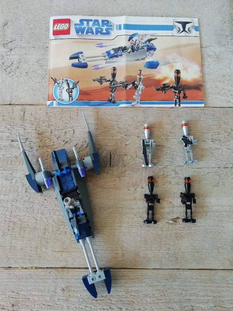 Lego Star Wars 8015 Assasin Droids, Compleet, Star Wars, Lego, Ophalen of Verzenden