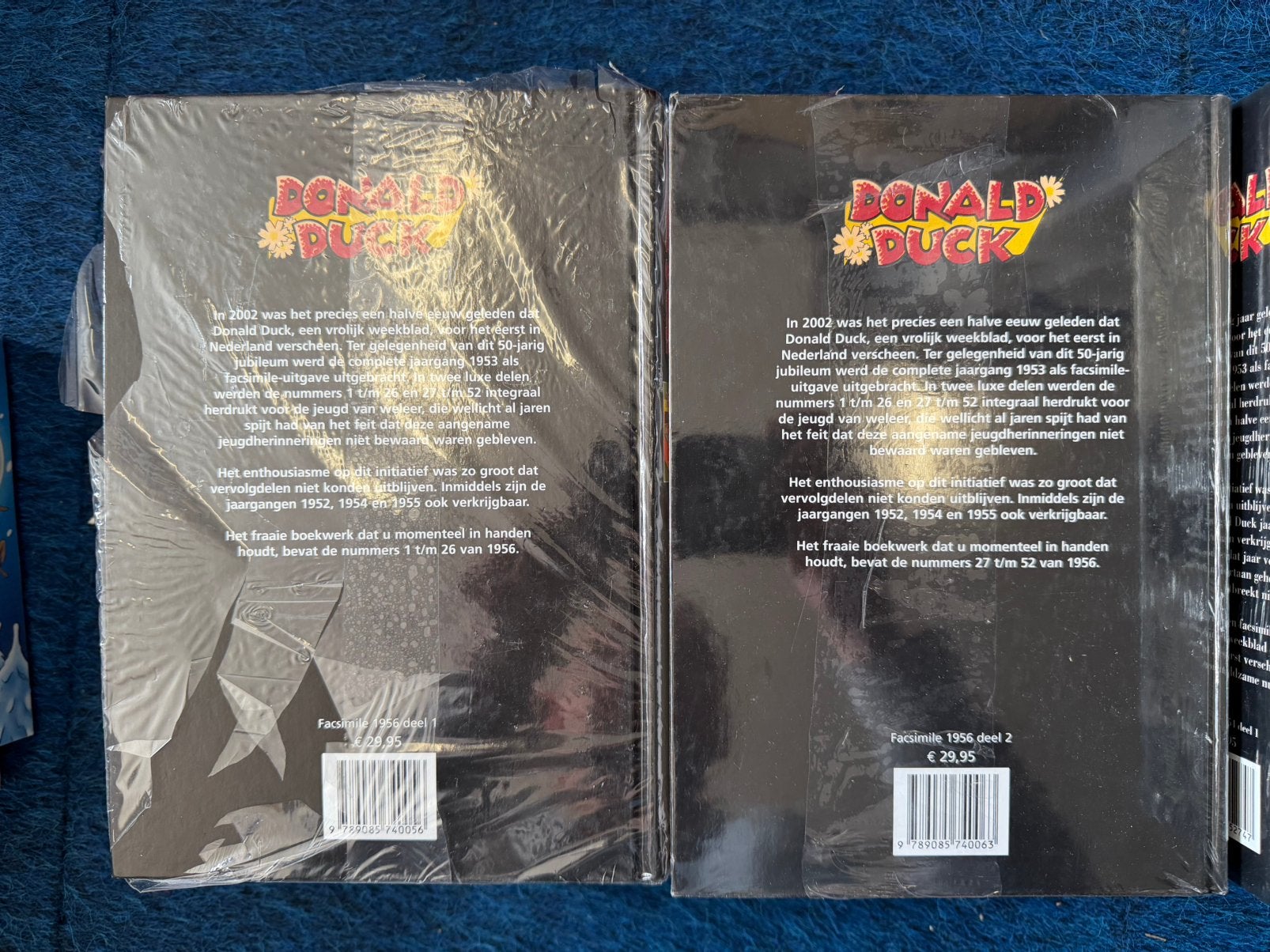Donald Duck Facsimile Jaargang 1956 Deel 1 & 2 Nieuw Sealed, Boeken, Meerdere stripboeken, Ophalen of Verzenden, Zo goed als nieuw