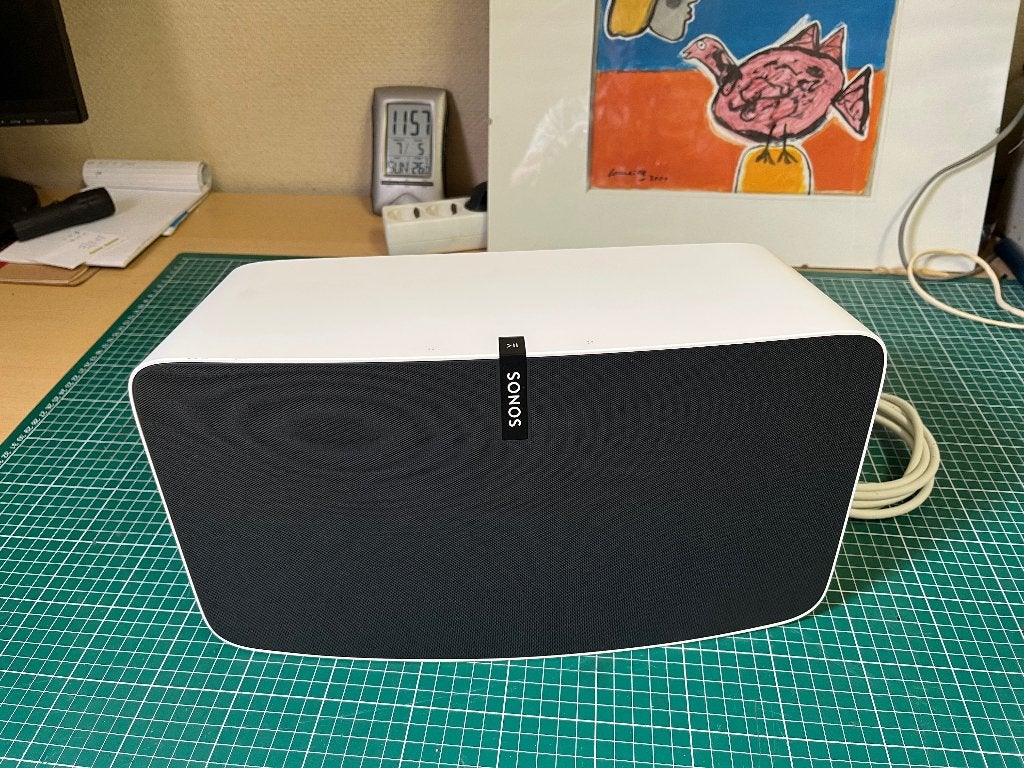 Sonos Play5;Gen 2, Ophalen of Verzenden, Zo goed als nieuw, Sonos, Minder dan 60 watt