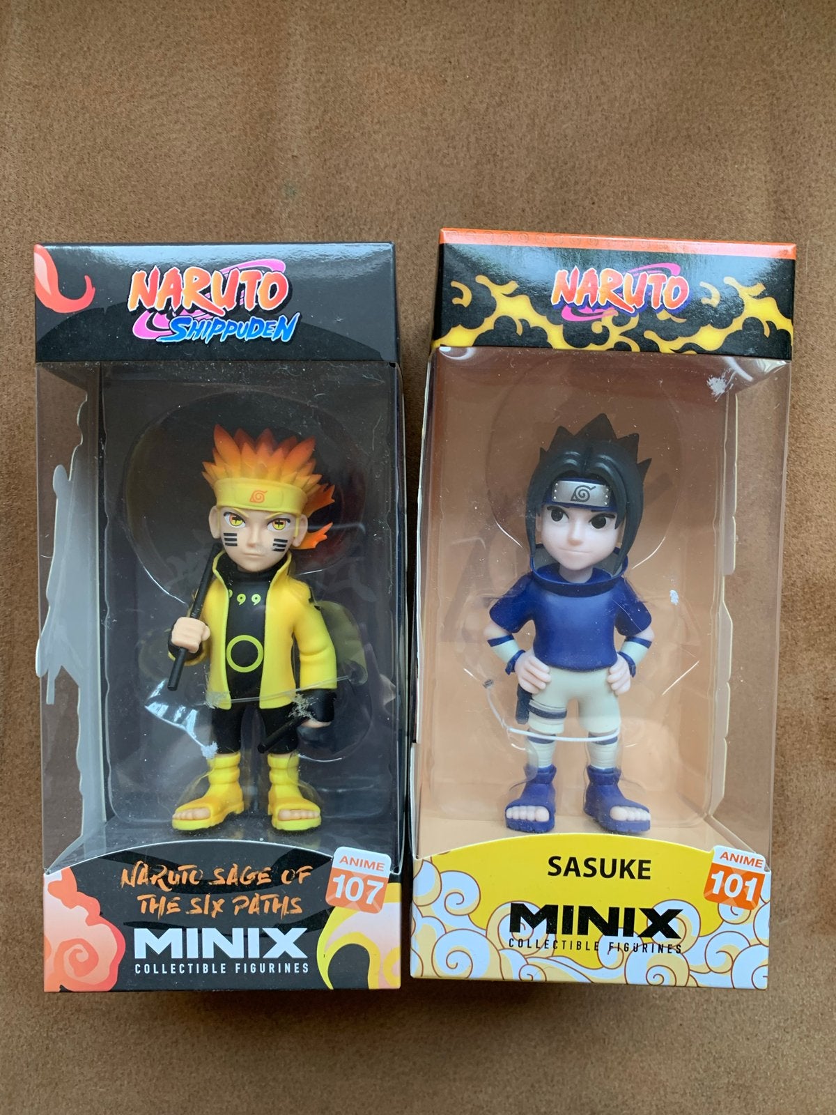 Naruto Shippuden Minix Collectible Figurines - Naruto & Sasu, Ophalen of Verzenden, Nieuw