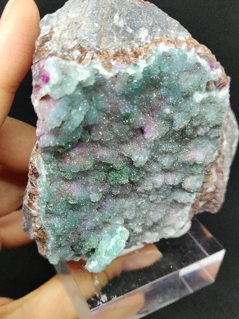Malachiet / Chrysocolla / Cobalto Calciet #2, Ophalen of Verzenden, Mineraal