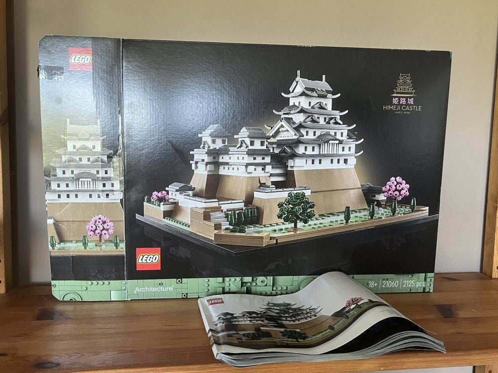 Lego 21060 Architecture Kasteel Himeji + doos en handleiding, Compleet, Lego, Architecture, Ophalen of Verzenden