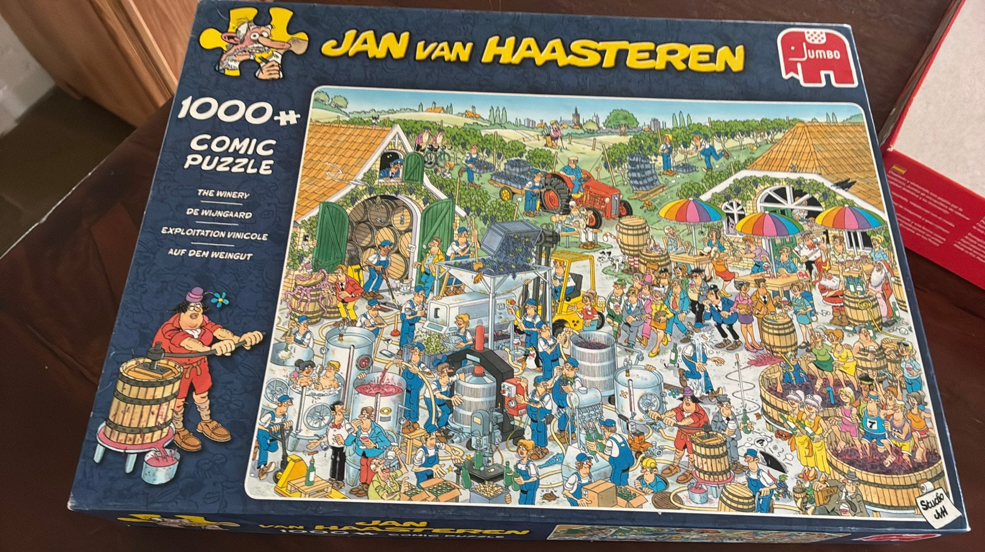 Jan van Haasteren, Ophalen, 500 t/m 1500 stukjes, Gebruikt, Legpuzzel