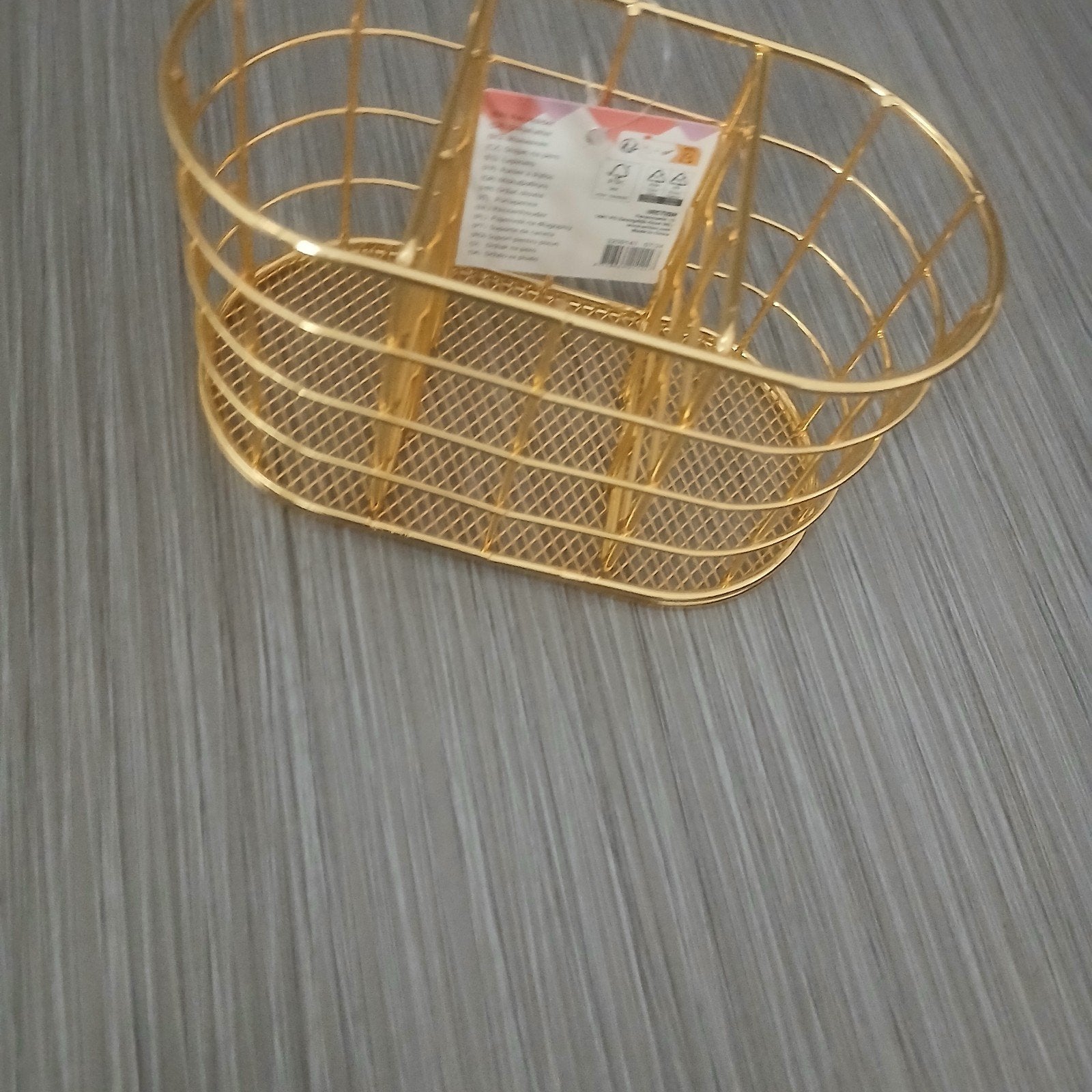 Nieuw Gouden  pennen make up houder, Ophalen, Nieuw