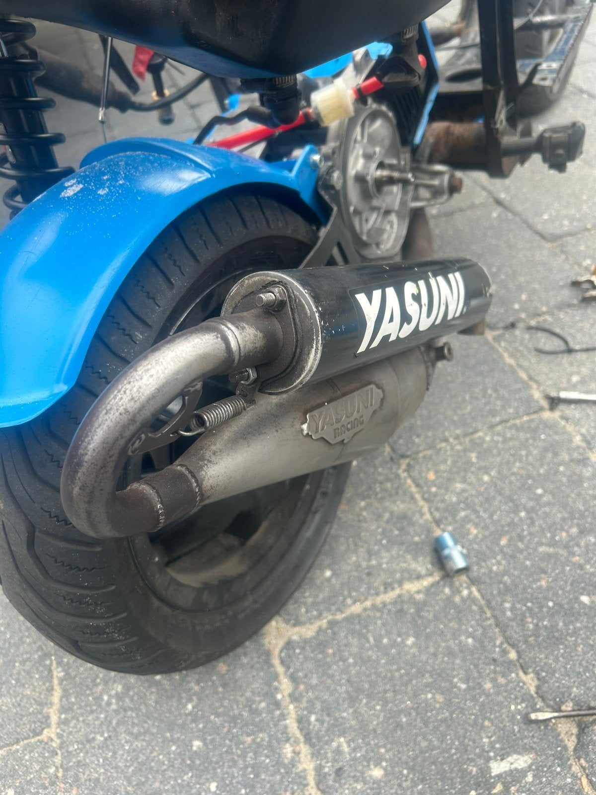 Zip 70cc polini gestraald blokrevisie project, Fietsen en Brommers, Brommeronderdelen | Algemeen, Zo goed als nieuw, Blok, Ophalen