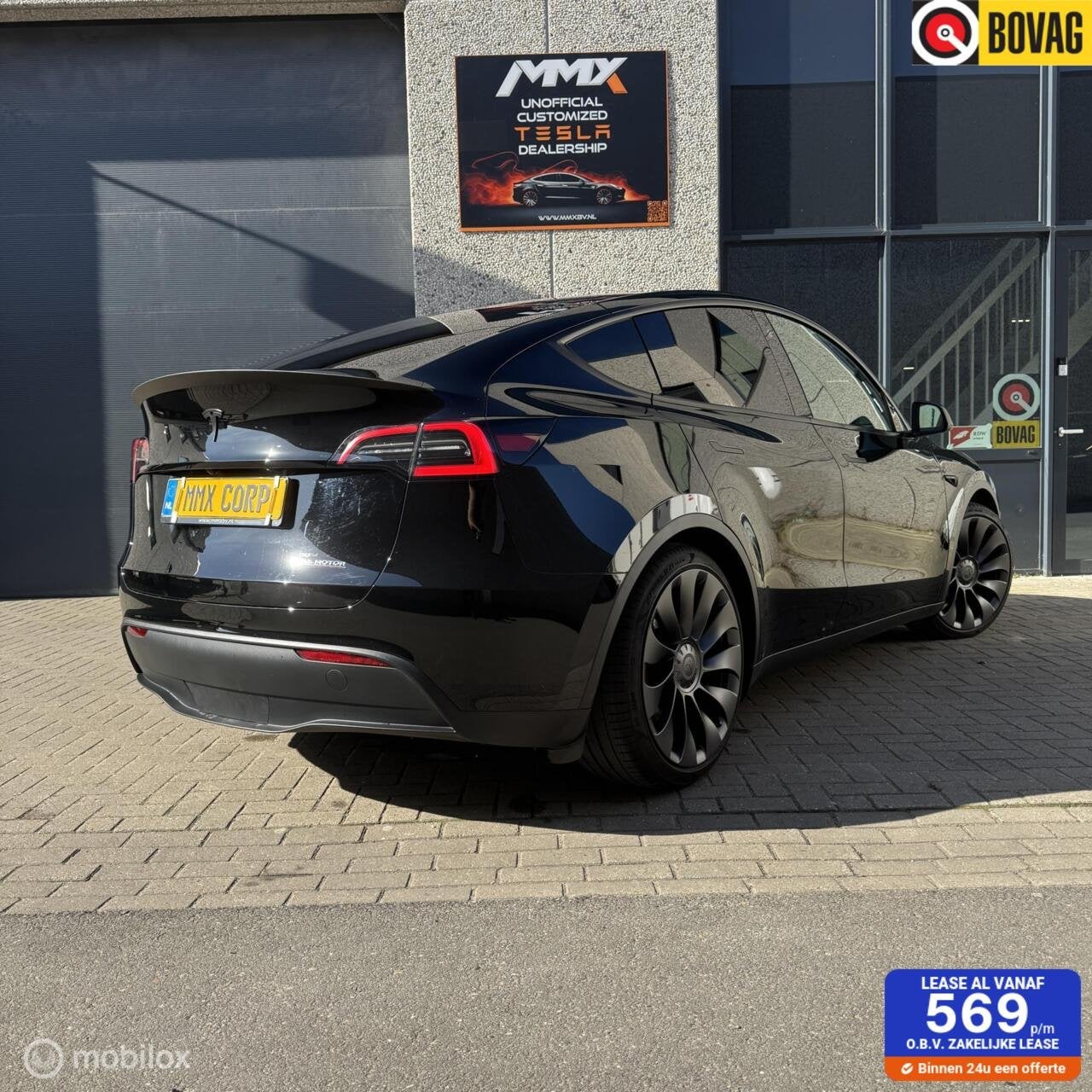 Tesla Model Y Performance + MMX PACK + EAP + SOH 94%, Automaat, 514 km, Gebruikt, Zwart