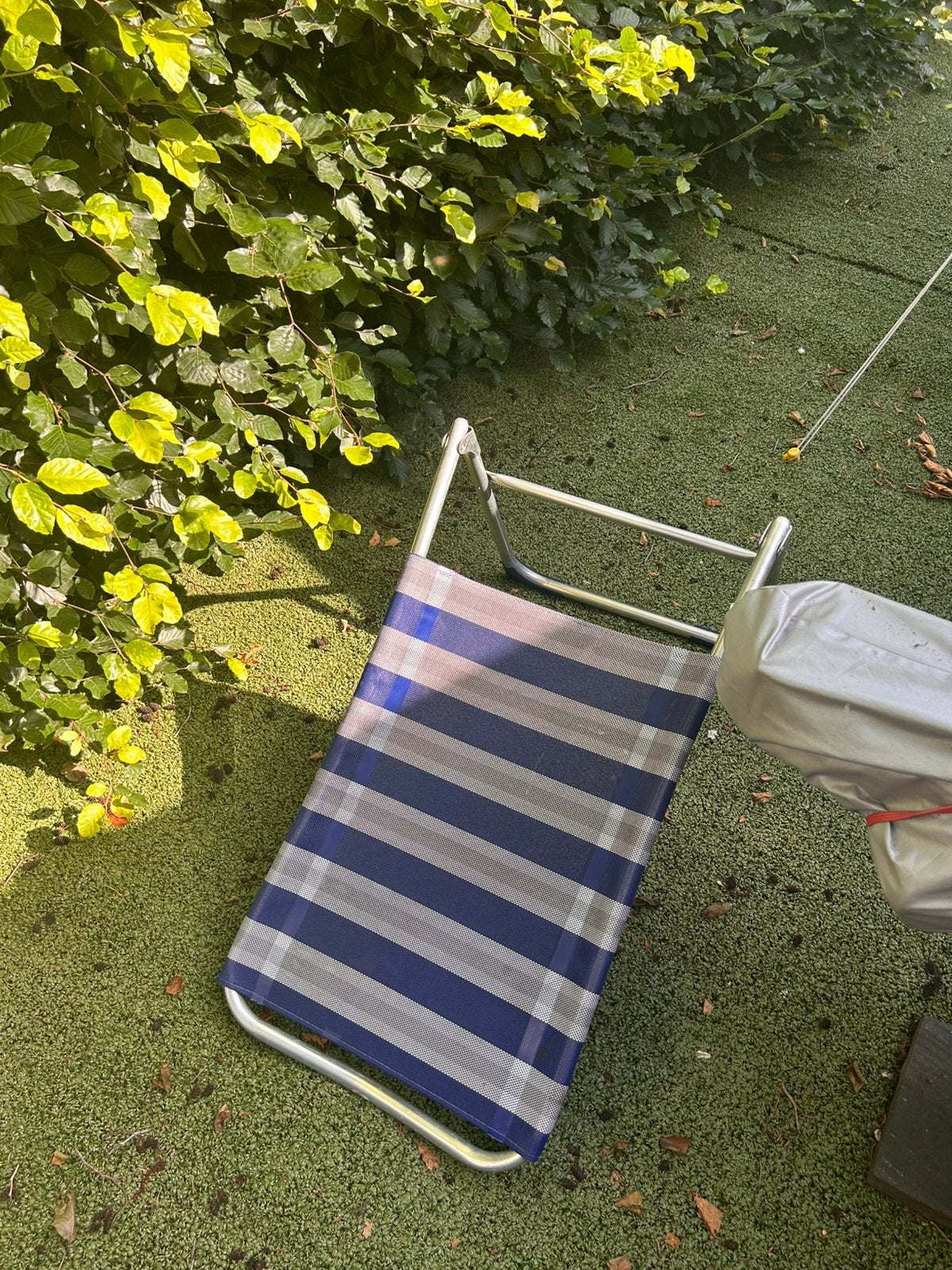 Crespo voetensteun 12,50, Ophalen of Verzenden, Zo goed als nieuw, Campingstoel