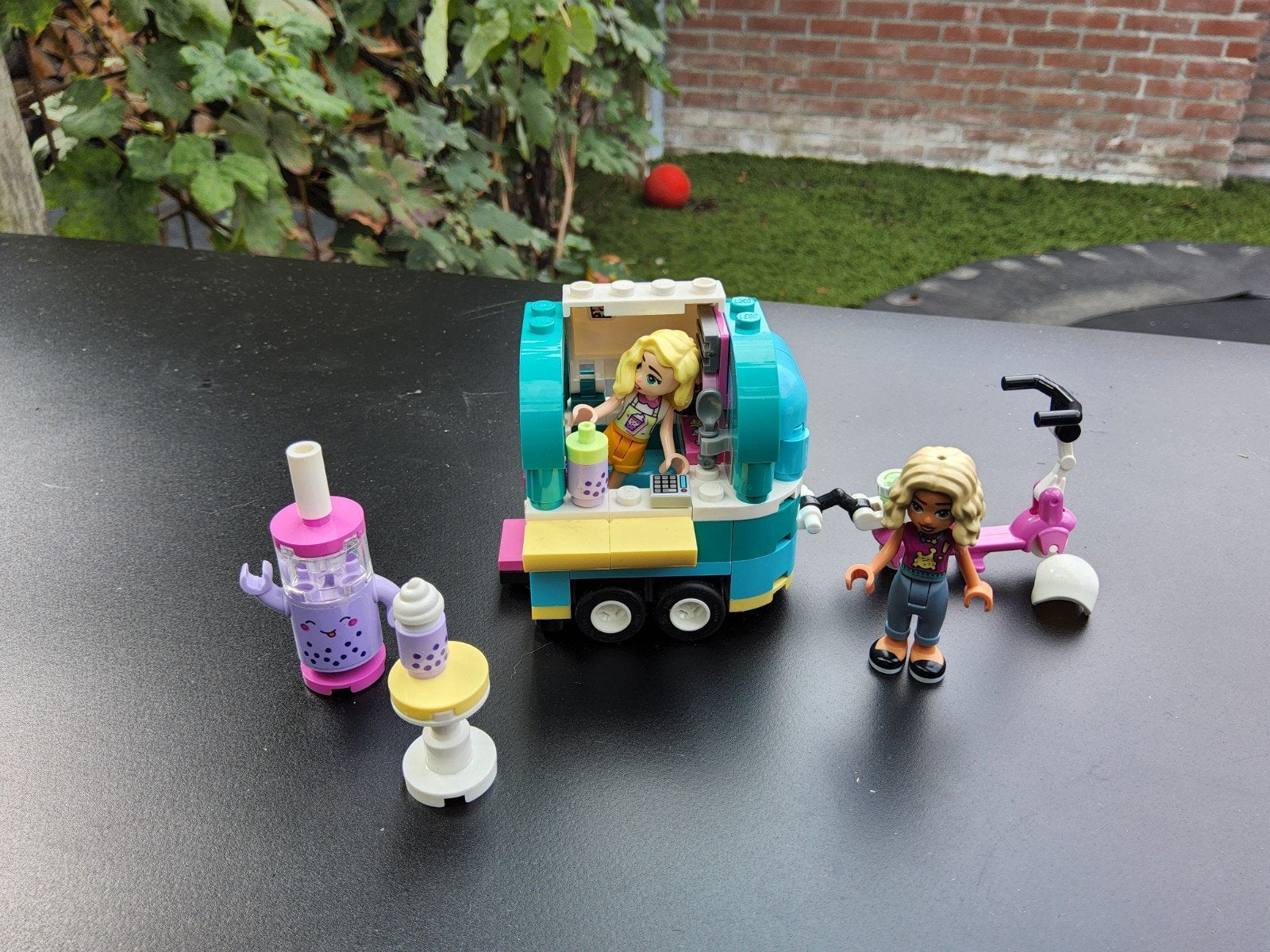 LEGO Friends Bubble Tea Mobiele Kraam (41733), Lego, Compleet, Friends, Ophalen of Verzenden