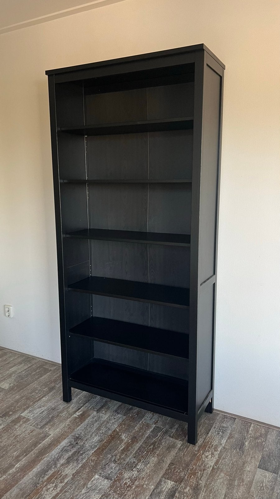 IKEA HEMNES boekenkast zwartbruin, Ophalen, Met plank(en), 200 cm of meer, 50 tot 100 cm