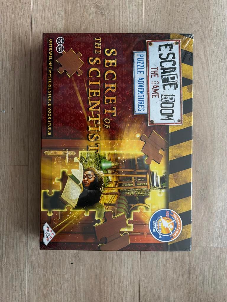 Escape Room The Game: The Secret of the Scientist, Een of twee spelers, Ophalen of Verzenden, Nieuw