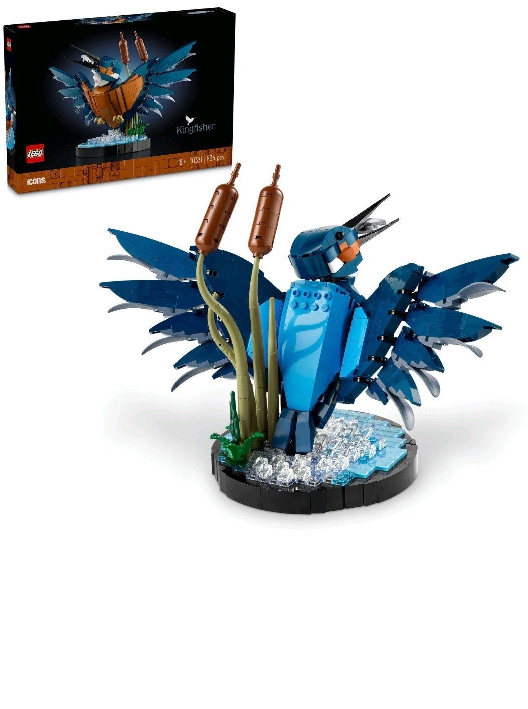 lego ijsvogel 10331, Gebruikt, Lego, Ophalen of Verzenden, Icons
