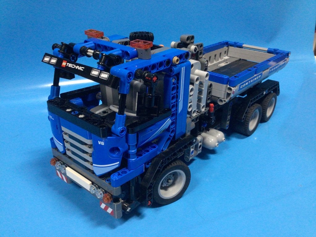 lego container truck, Ophalen of Verzenden