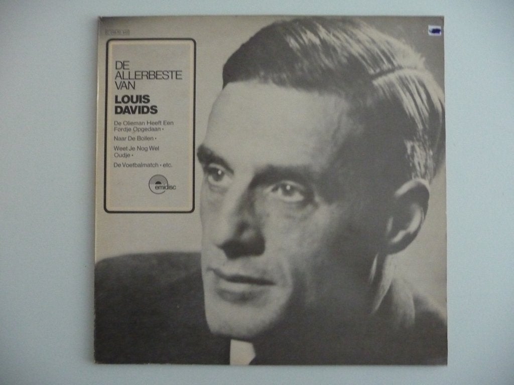 lp LOUIS DAVIDS -DE ALLERBESTE VAN- EMIDISC RECORDS (2), Ophalen of Verzenden, Gebruikt, 12 inch, Levenslied of Smartlap