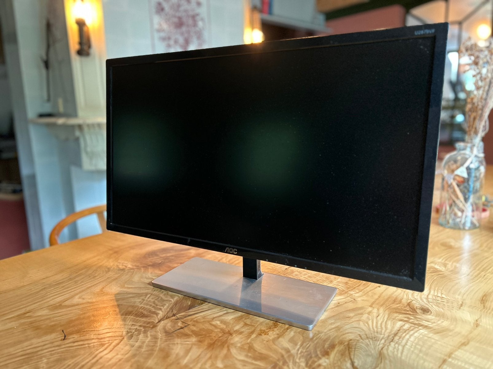 AOC scherm - 28” - 3840x2160 4K, Ophalen of Verzenden, Ultra HD (4K), DisplayPort, 60 Hz of minder