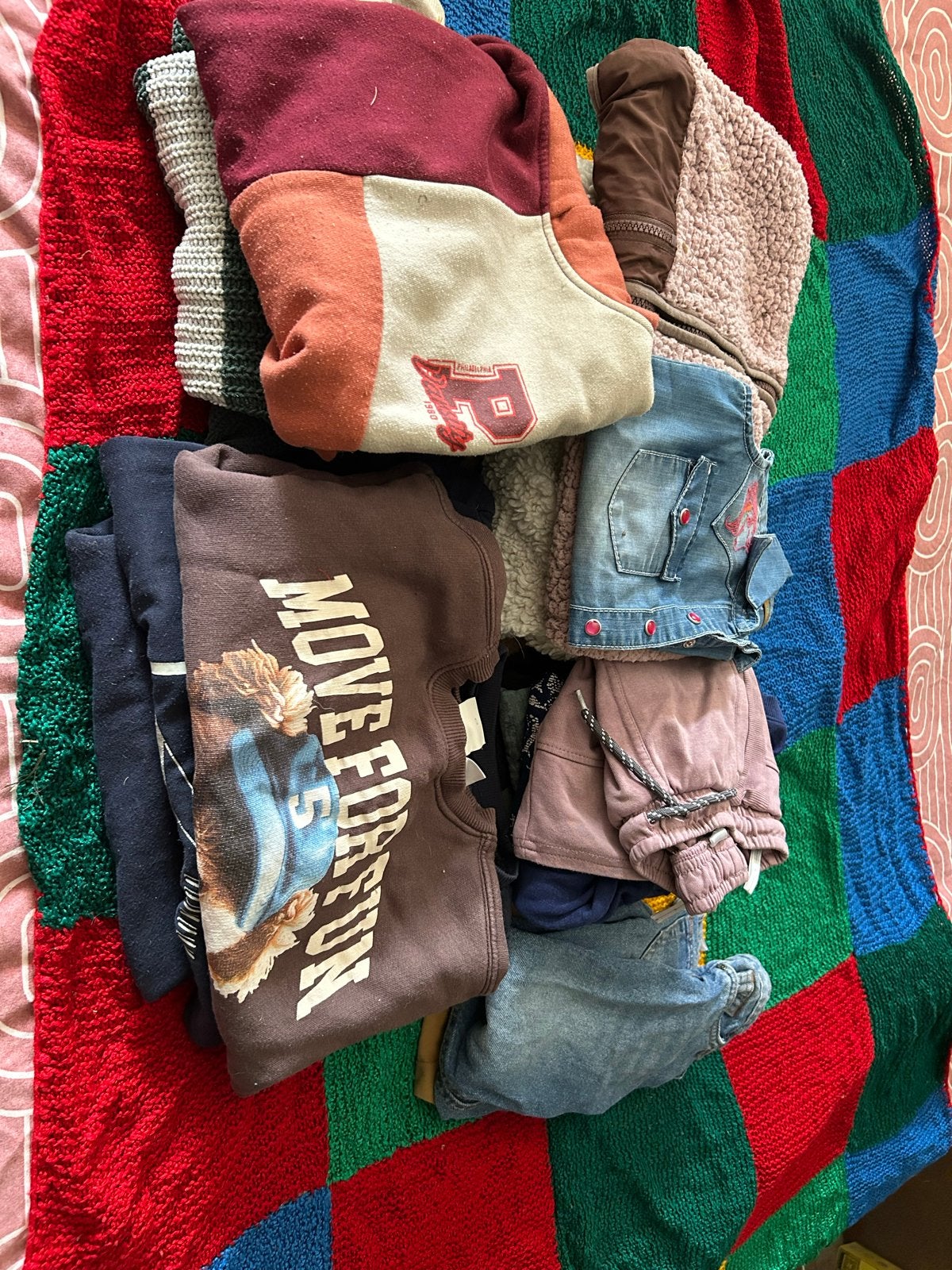 Kledingpakket voor kinderen: hoodies, jeans en meer, Kinderen en Baby's, Kinderkleding | Overige, Ophalen of Verzenden, Gebruikt