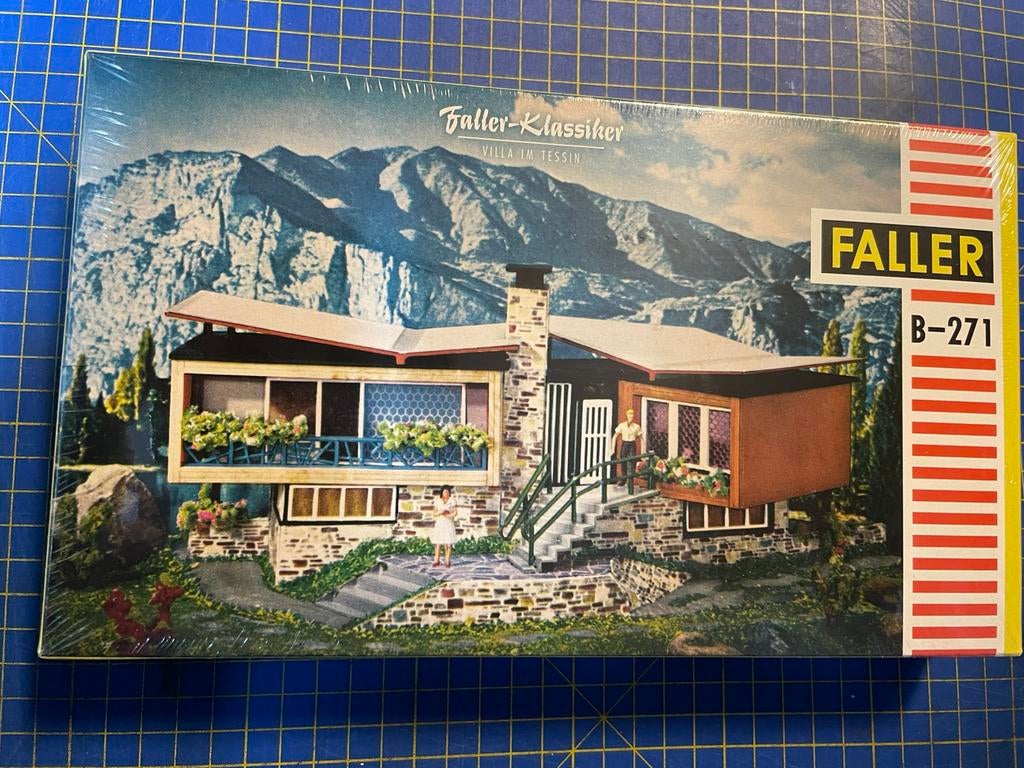 Faller B 271 Villa in HO schaal 1:87 Nieuw Geseald, Hobby en Vrije tijd, Modeltreinen | H0, Overige merken, Gelijkstroom of Wisselstroom