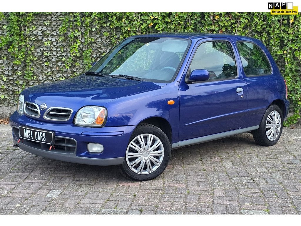 Nissan Micra 1.4 Clair CVT Automaat APK Elektrische Pakket, Auto's, Nissan, Bedrijf, Te koop, Micra, Airbags, Alarm, Bluetooth