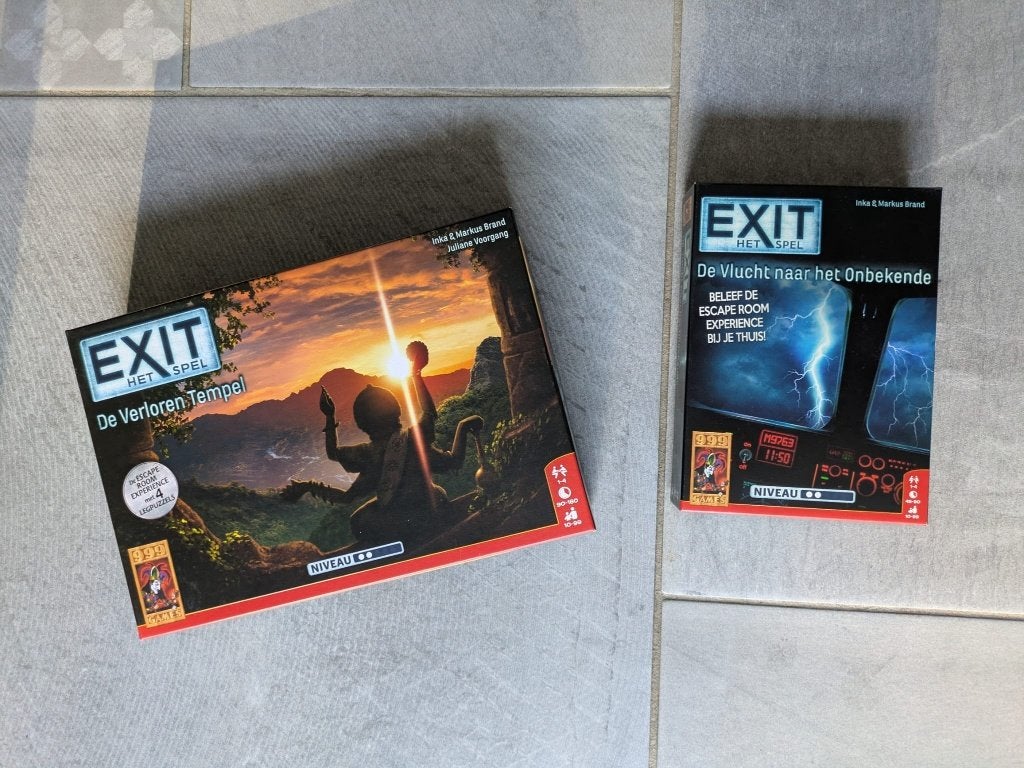 Escape room spel - exit, Ophalen of Verzenden, Zo goed als nieuw