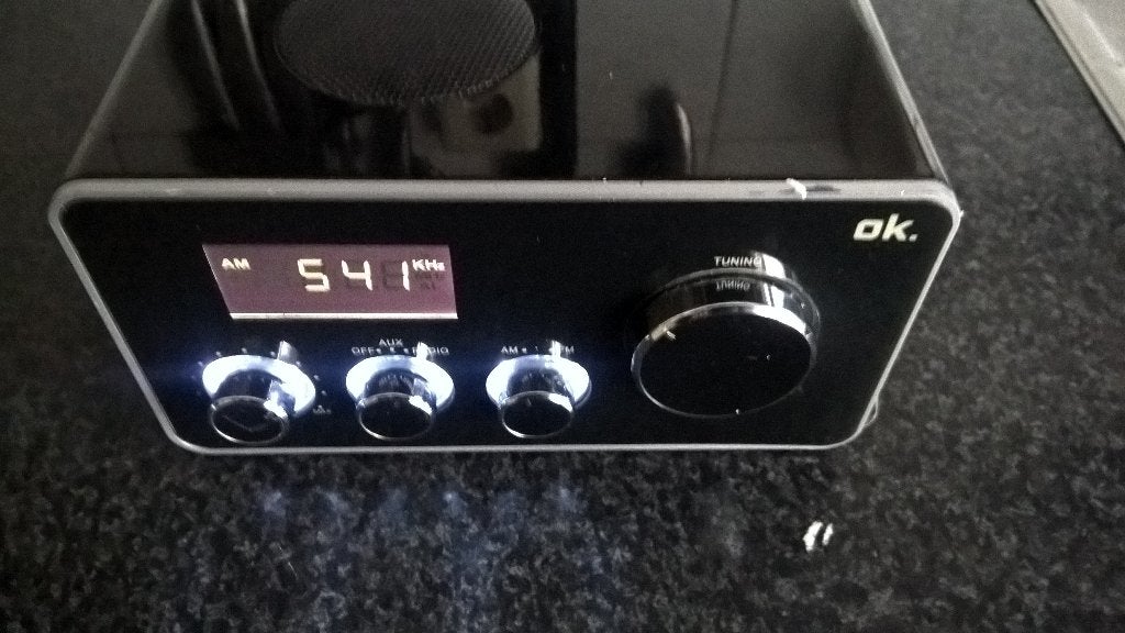 TE koop aangeboden mooi radio .doe gepast bod, Ophalen of Verzenden, Gebruikt, Radio