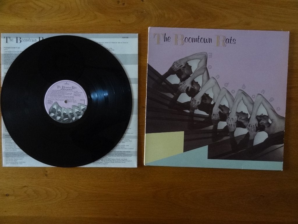 LP The boomtown rats - Mondo bongo, Ophalen of Verzenden, LP