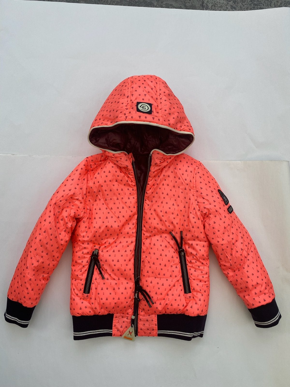 Gaastra reversible meiden jacket, mt 128, nieuw, Ophalen, Nieuw, Meisje, Jas