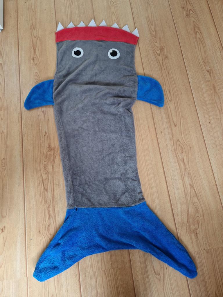 Kinder fleece deken Haai slaapzak, Kinderen en Baby's, Dekens, Slaapzakjes en Inbakerproducten, Ophalen of Verzenden, Zo goed als nieuw