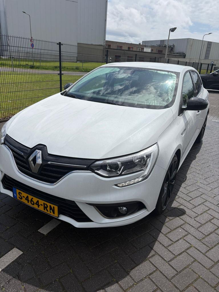 Renault Mégane automaat, Auto's, Renault, Stof, 4 cilinders, 1650 kg, Wit