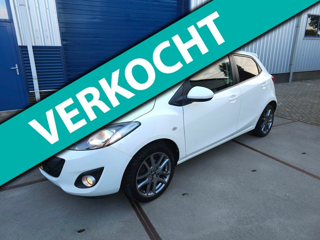 Mazda 2 1.3 GT-L / Airco / BIFUEL / 5 Drs, Voorwielaandrijving, Euro 5, Gebruikt, Zwart