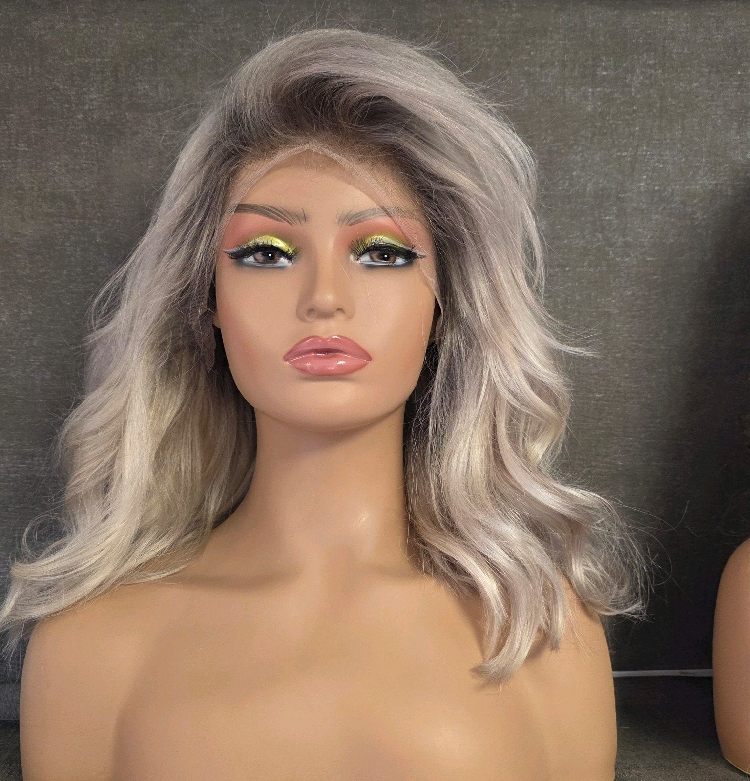 lace wig echt haar, Ophalen of Verzenden, Nieuw, Pruik of Haarverlenging