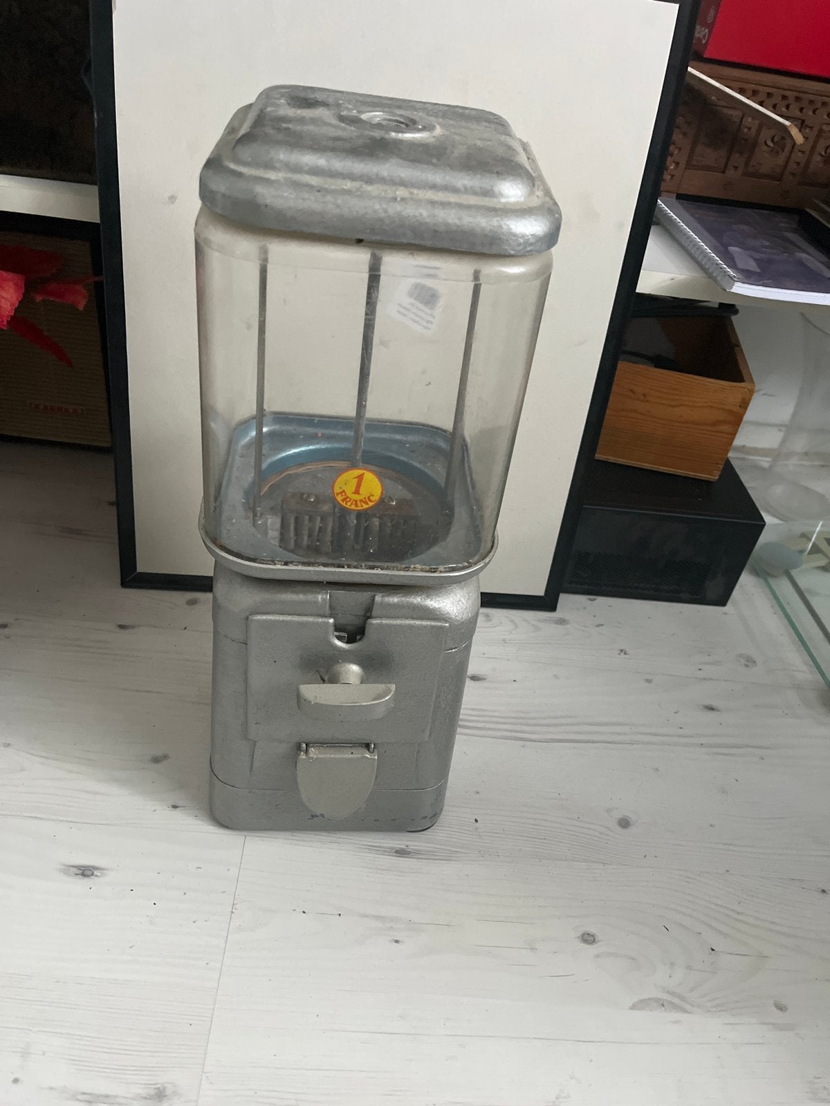 Vintage snoepautomaat / kauwgomballenautomaat, Verzamelen, Ophalen, Gebruikt