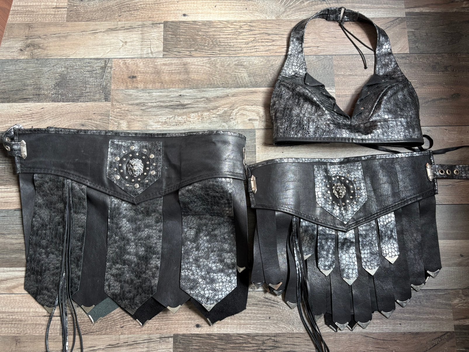 Wasteland of Bitch outfit- Zwart/Zilver, Kleding, Ophalen, Maat 38/40 (M), Overige thema's