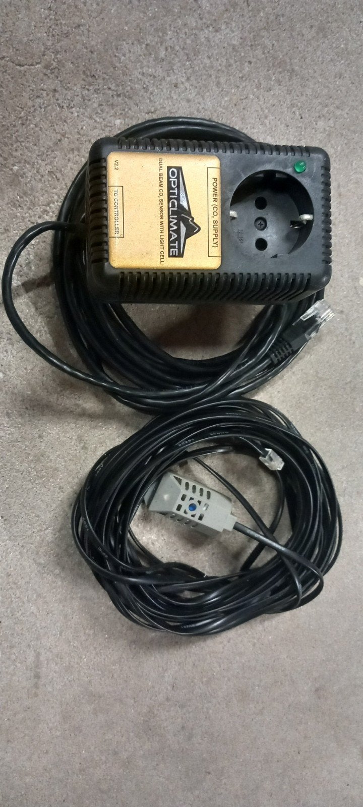 Opticlimate Dual Beam CO2 Sensor met Lichtcel V2.2, Ophalen of Verzenden, Gebruikt
