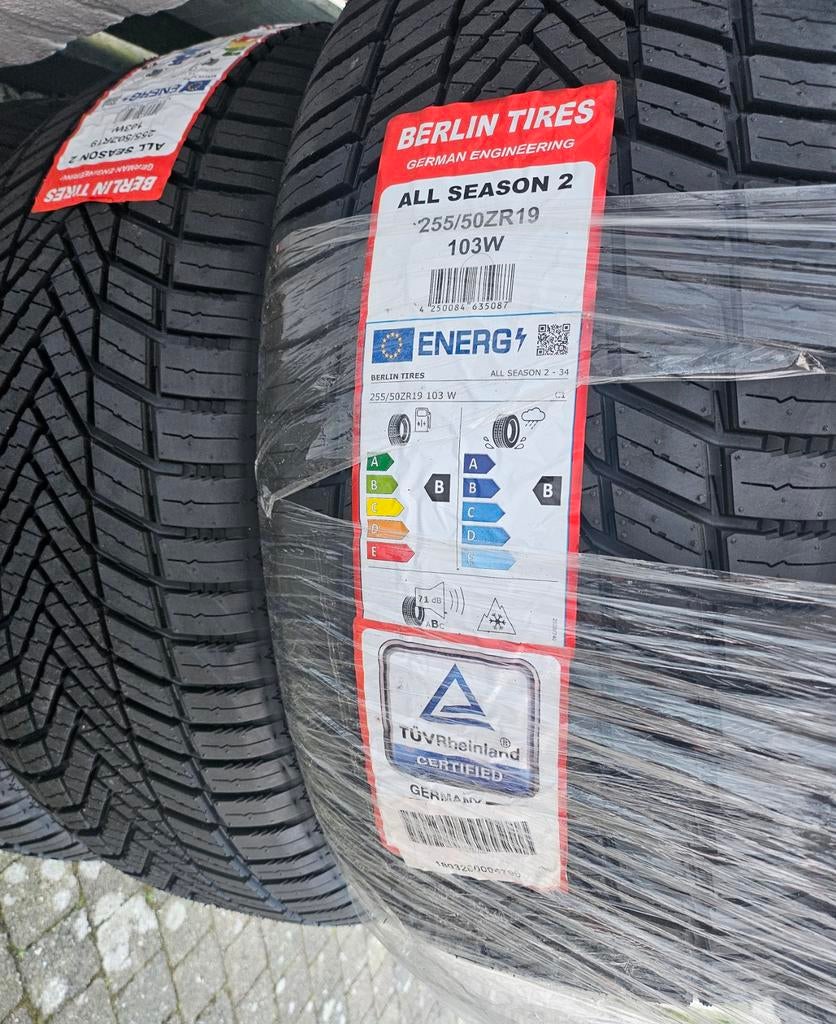 Nieuwe All Season Autobanden 255/50 ZR19 103W, 255 mm, Nieuw, All Season, Band(en)