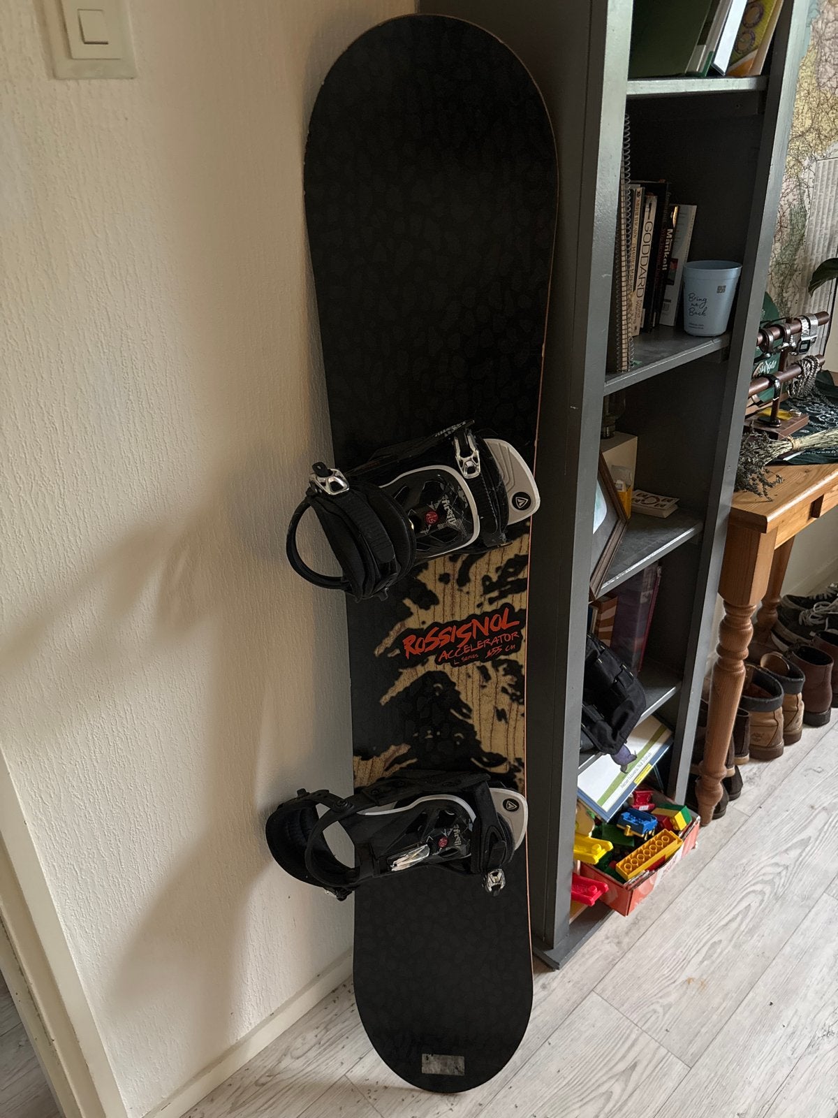Rossignol Accelerator Snowboard 155cm, Sport en Fitness, Ophalen, Gebruikt, Board