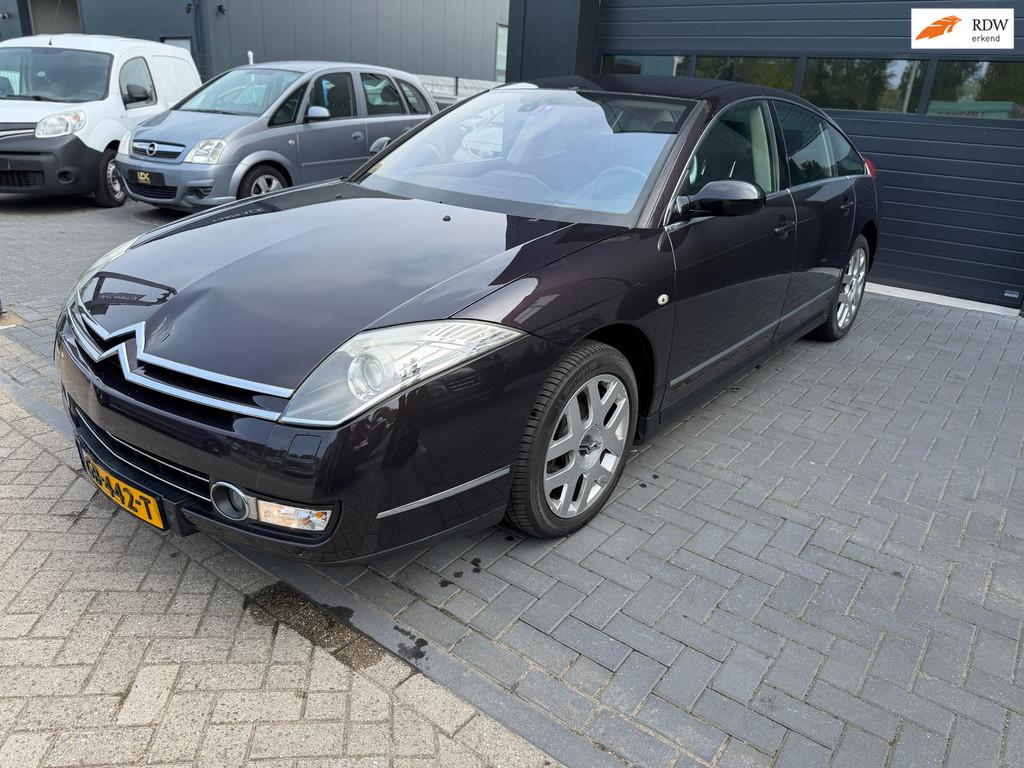Citroen C6 2.7 HdiF V6 Exclusive | Km teller werkt niet | Go, Auto's, Citroën, Gebruikt, Bedrijf, Diesel, 204 pk