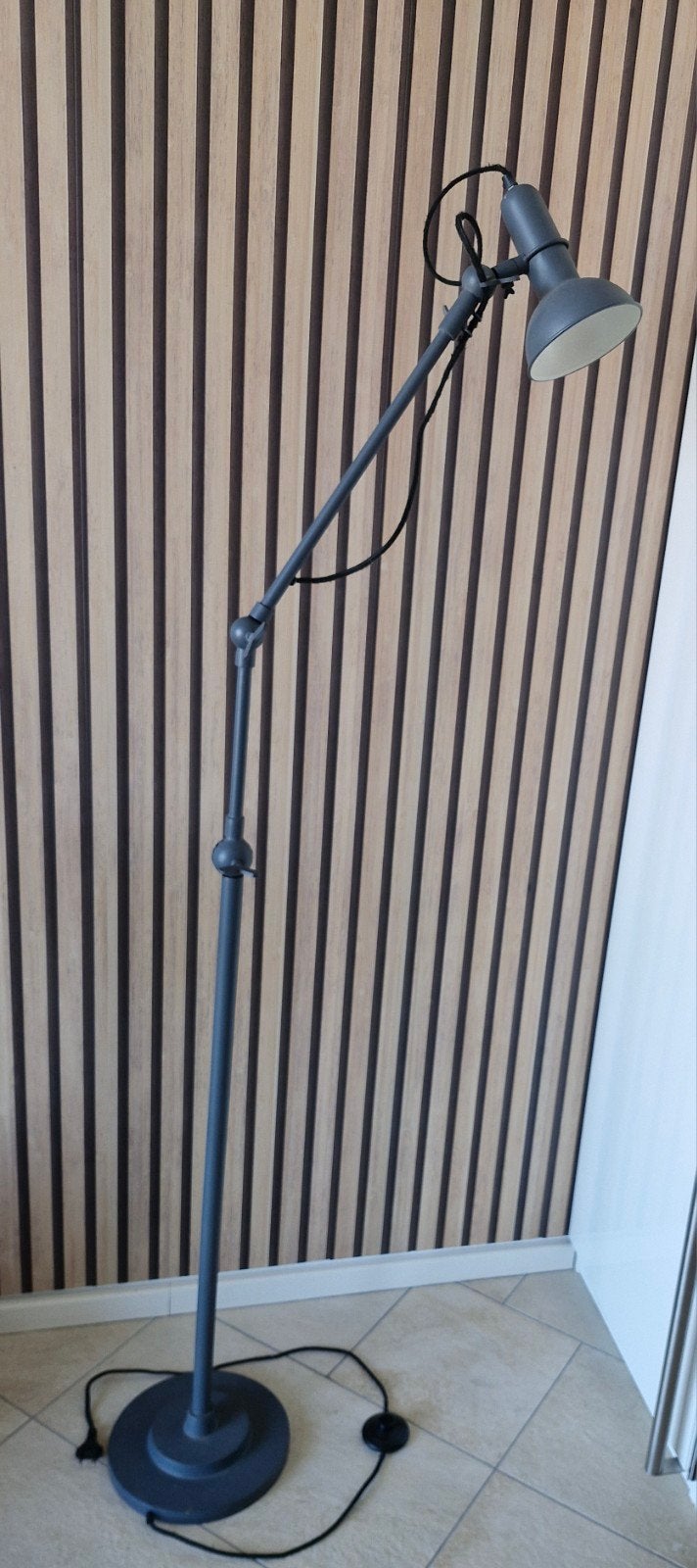 staande lamp industriele look, Ophalen, Gebruikt, Modern industrieel, Metaal