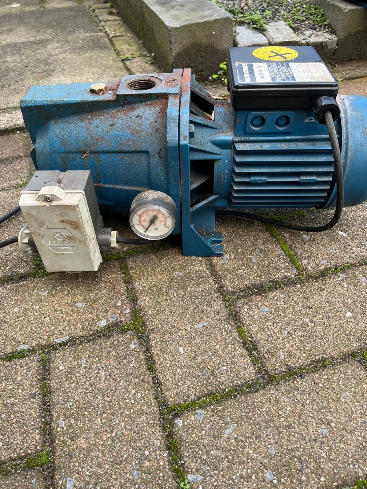 Elektra Beckum HV 1300/20 waterpomp - Functioneert perfect, Ophalen of Verzenden, Gebruikt, Elektrisch, Overige typen
