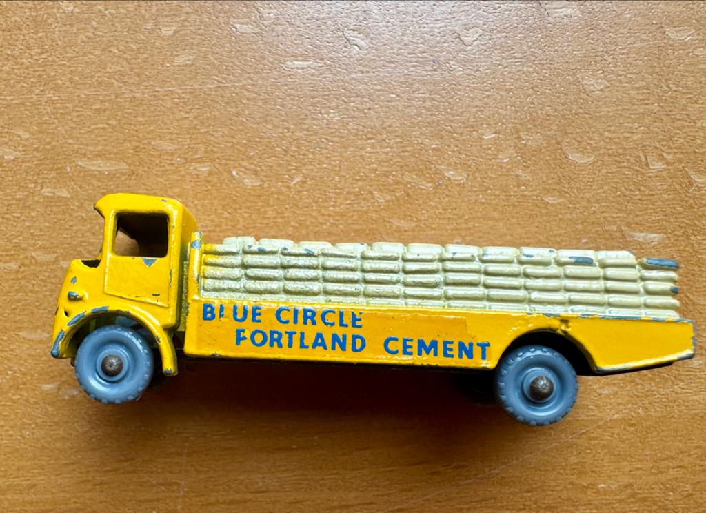Vintage Matchbox Lesney Cementwagen 'Blue Circle', Ophalen, Gebruikt, Auto, Matchbox
