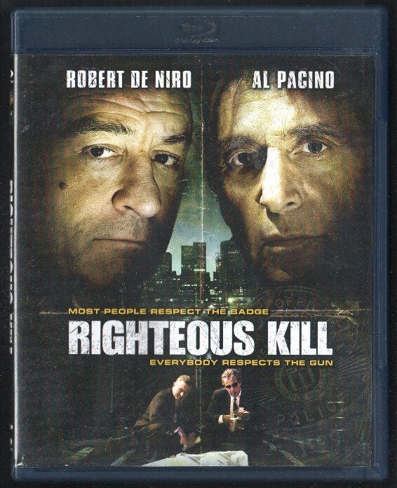 Righteous Kill. Blu-ray. LEES!, Cd's en Dvd's, Blu-ray, Gebruikt, Thrillers en Misdaad, Ophalen of Verzenden