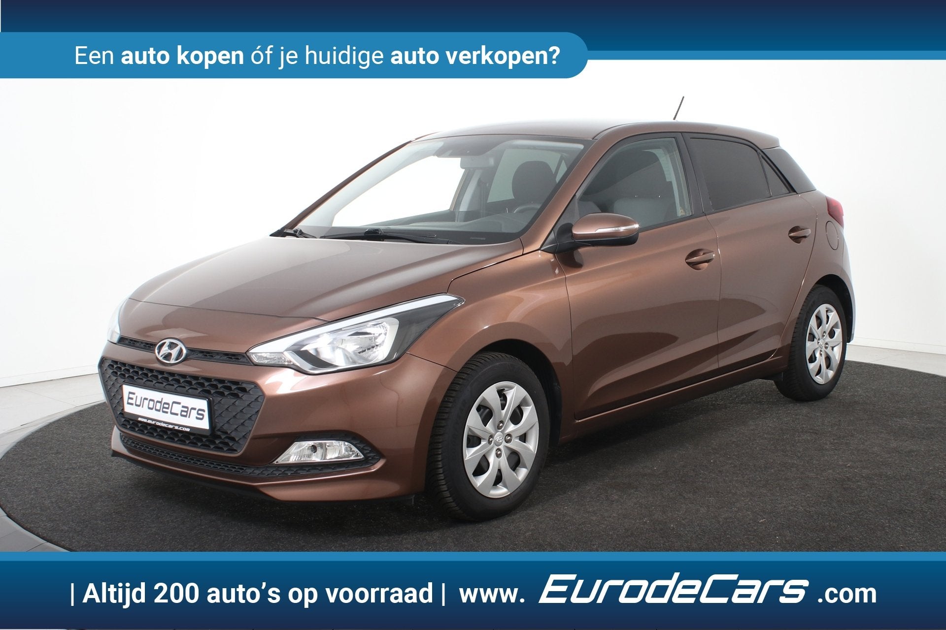 Hyundai i20 1.4i i-Vision Automaat *Navigatie*Camera*Stoelve, Auto's, Euro 6, 4 cilinders, Bedrijf, 1000 kg