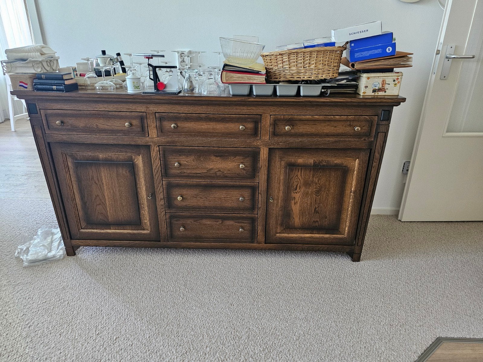 Zo goed als nieuw dressoir - 175x90x45 cm, Ophalen