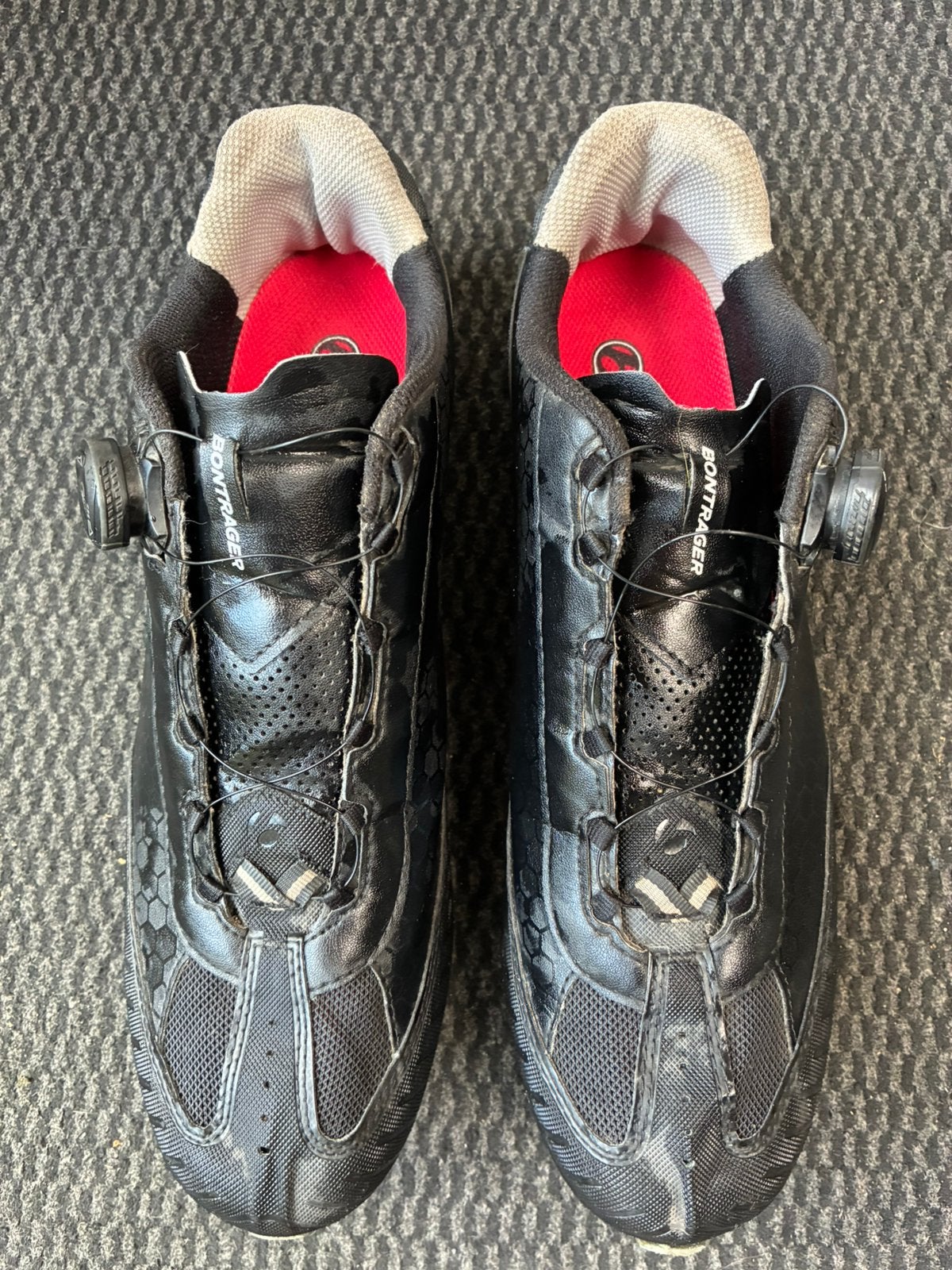 Bontrager mtb schoenen met plaatjes maat 47, Fietsen en Brommers, Fietsaccessoires | Fietskleding, Gebruikt, Heren, Schoenen, Overige maten