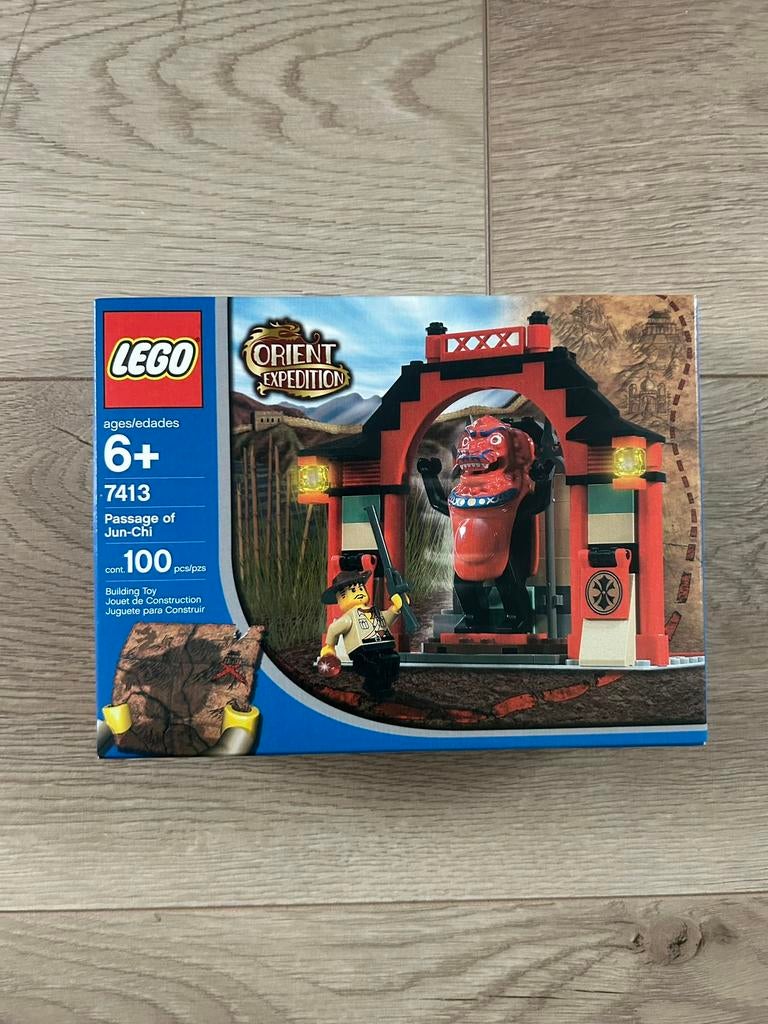 Lego 7413 - Lego Orient Expedition - *NIEUW*, Kinderen en Baby's, Speelgoed | Duplo en Lego, Lego, Overige thema's, Nieuw, Ophalen of Verzenden