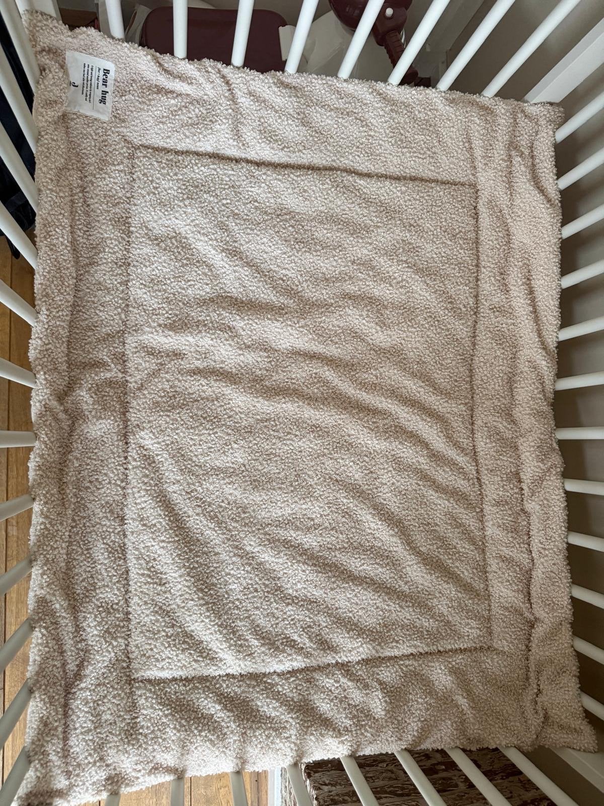 Jollein Bear Hug Deken - Zacht en Comfortabel, Jollein, Ophalen of Verzenden, Zo goed als nieuw, Beige