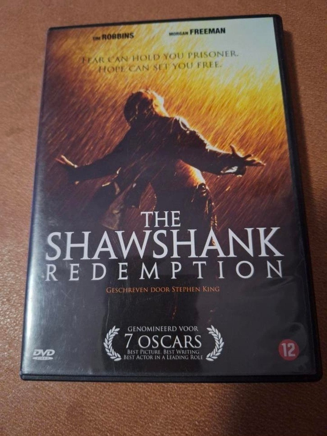 The Shawshank Redemption DVD - Stephen King Klassieker, Cd's en Dvd's, Dvd's | Drama, Zo goed als nieuw, Romantiek, Ophalen of Verzenden